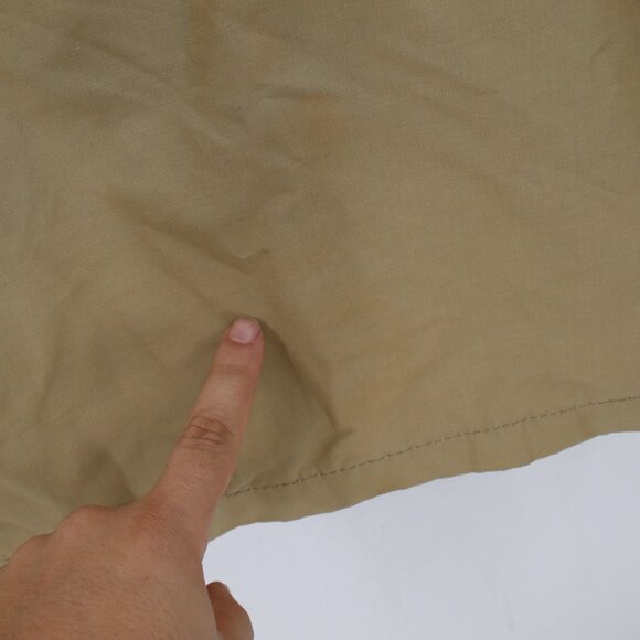 Woolrich Jacket Mens medium wool lined Parka hooded chore coat Made in Usa cargo - Picture 8 of 16